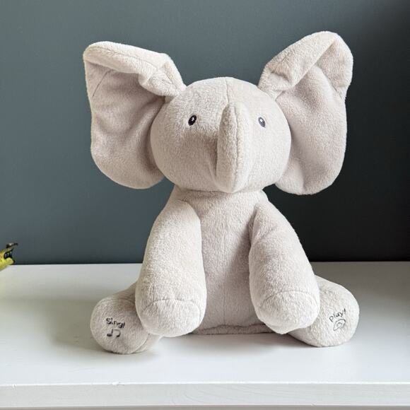 Baby‎ Gund Animated Talking Singing Flappy the Elephant Stuffed Animal Plush Toy - Picture 10 of 12